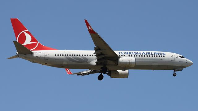 TC-JVY:Boeing 737-800:Turkish Airlines